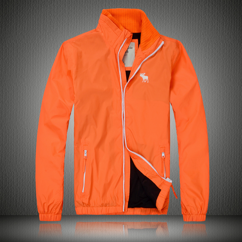 Veste Abercrombie & Fitch Homme Pas Cher en Orange